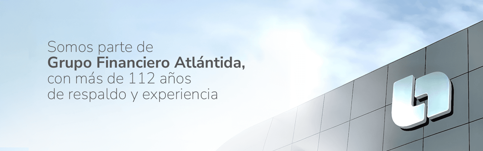 Somos parte del Grupo Financiero Atlántida