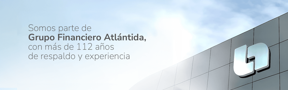 Somos parte del Grupo Financiero Atlántida
